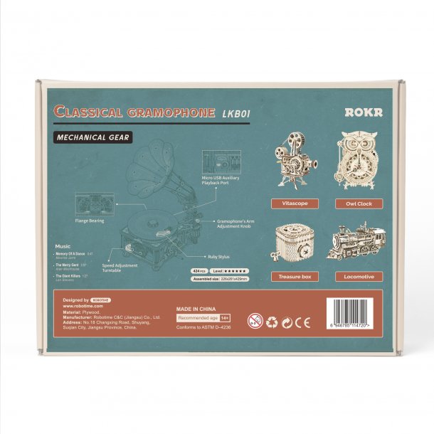 Grammofon - Stor model