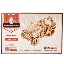 Militr Jeep skala 1:18