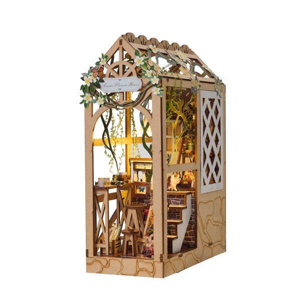Atelier og blomsterkrogen
