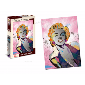 Ikonisk billede af Marilyn Monroe (1000 brk. pap)