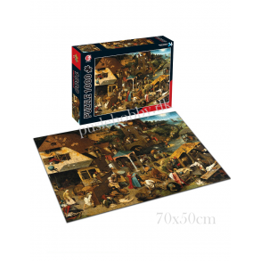 Travl middelalderlandsby (1000 brk. pap)