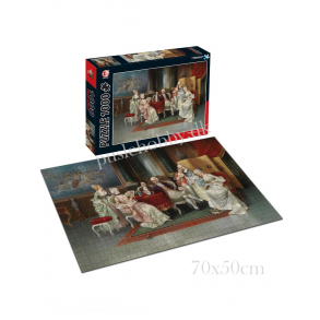 Kurtisering med anstandsdamer til stede (1000 brk. pap)