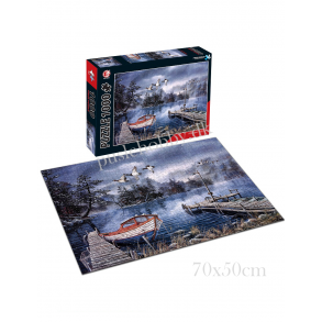 Bdebro ved sen (1000 brk. pap)