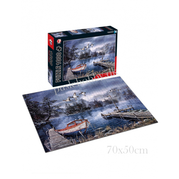 Bdebro ved sen (1000 brk. pap)