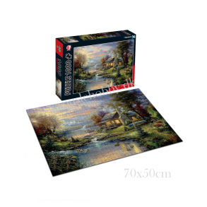 Huset ved bkken (1000 brk. pap)