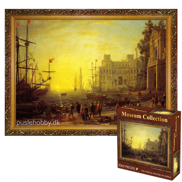 Veduta del porto con Villa Medici, 1637 (2000 brk. pap)