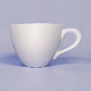 Forgl�det espressokop i porcel�nsler