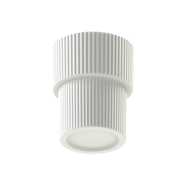 Gipsform til kop med lodrette striber, h�jde 100 mm