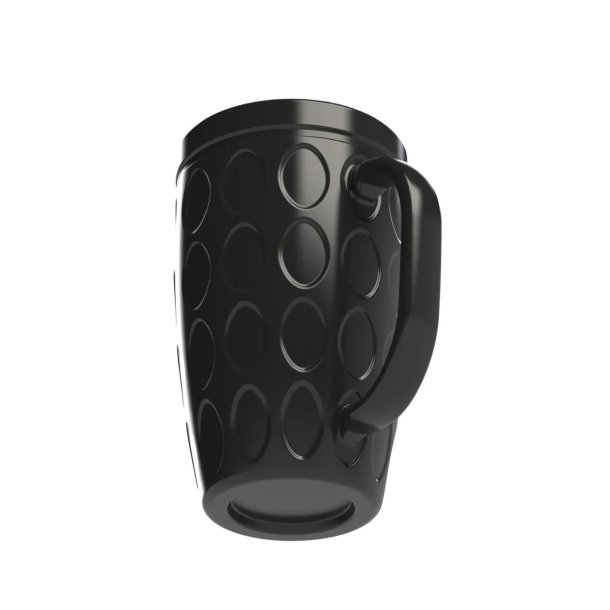 7-delt gipsform til krus med hank, h�jde 148mm