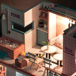 Pink Caf
