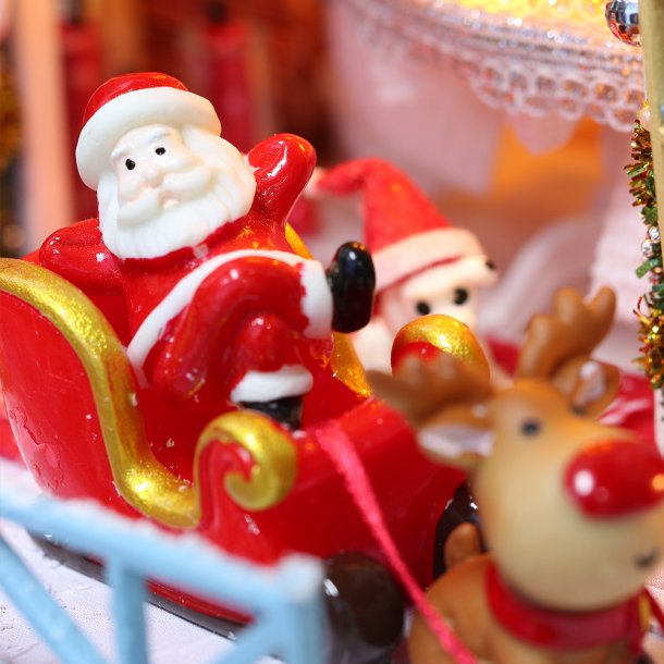 Hus ved juletid