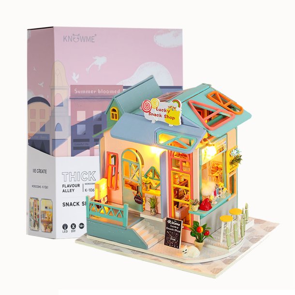 Heldige asens Snack shop