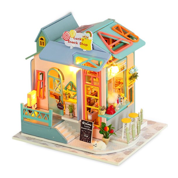 Heldige asens Snack shop