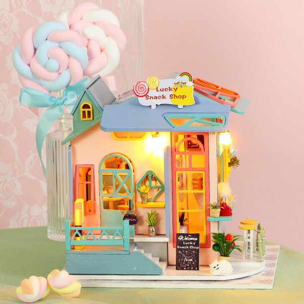 Heldige asens Snack shop