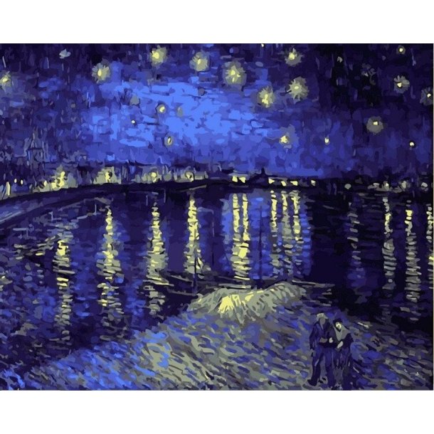 Rhinstensbroderi M007 (40x50)