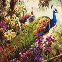 Rhinstensbroderi M124 (40x50)