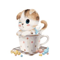 Rhinstensbroderi M161 (40x50)