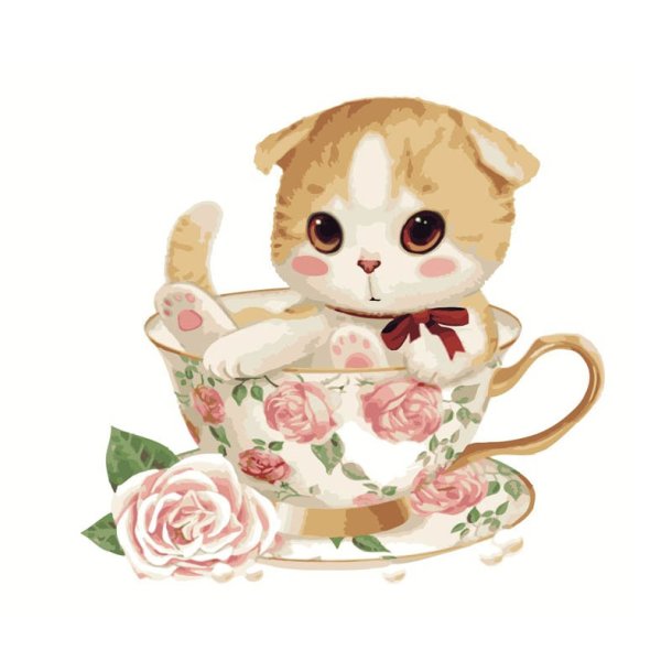 Rhinstensbroderi M163 (40x50)