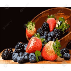 Rhinstensbroderi M174 (40x50)