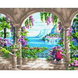 Rhinstensbroderi M566 (40x50)