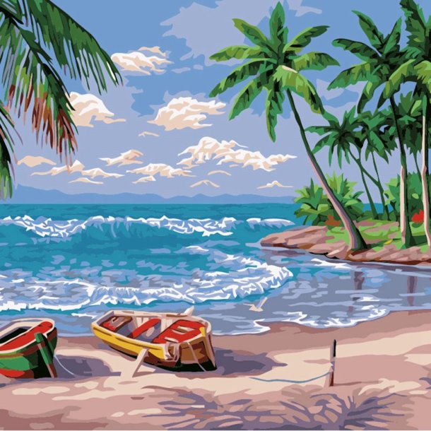 Mal efter Tal 40x50 - M001