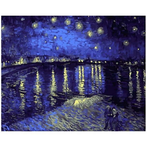 Mal efter Tal 40x50 - M007