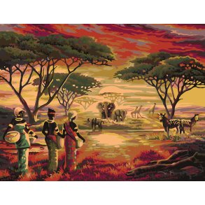 Mal efter Tal 40x50 - M116