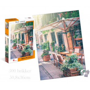 Pappuslespil - 500 brikker