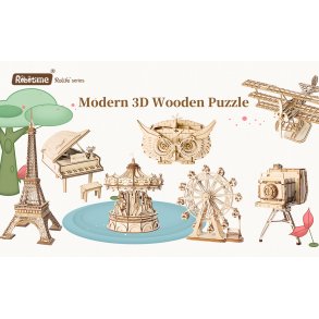 Blandede 3D Trmodeller