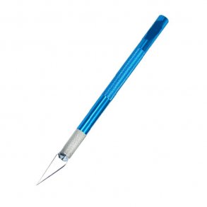 Skalpel med aluskaft, bl.