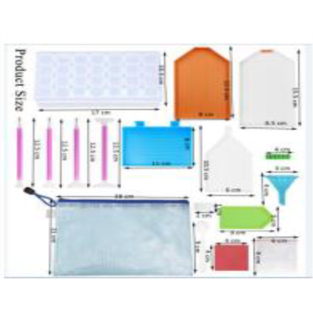 Stort v�rkt�jss�t til Rhinstens Brodering